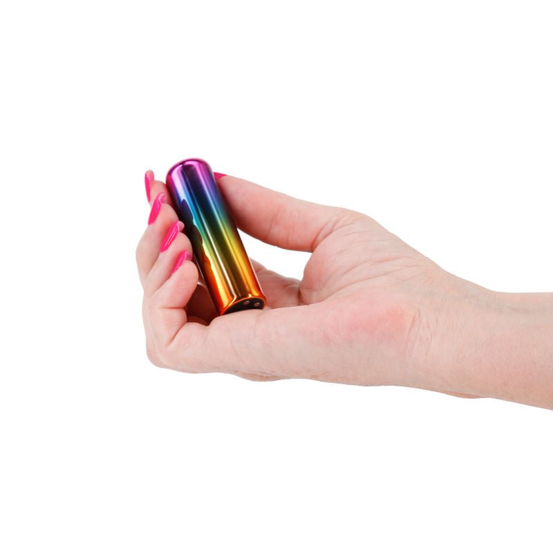 Ns Novelties Chroma Rainbows Bullet Vibrators Taille S box view and front product view | Flirtybay.com.au